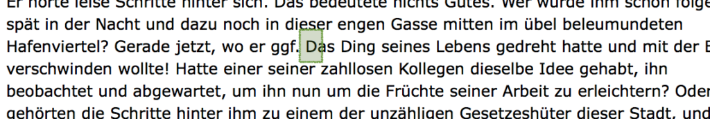 Apple Rechtschreibung: Fehler nach Abkürzungen